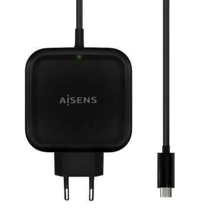 Cargador de Pared Aisens Asch-1pd65wl-Bk/ 1xusb T.