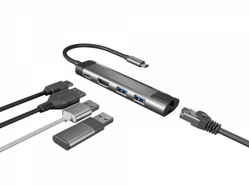 Natec Multiport Fowler Go Usb-C -> Hub Usb Hdmi