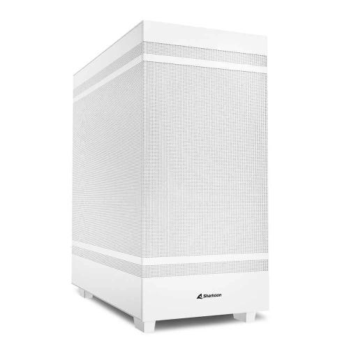 Sharkoon Gehäuse Rebel C50 Atx 2xmetall Weiß
