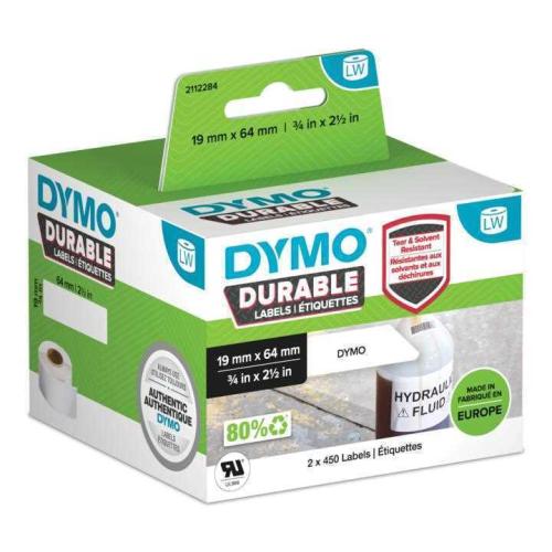 Dymo Lw Durable Labels - 19 X 64 Mm - 2112284