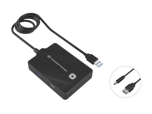 Adaptador Hub "4-EM-1" USB 3.0/2.0 - 1x USB-A 3.0.