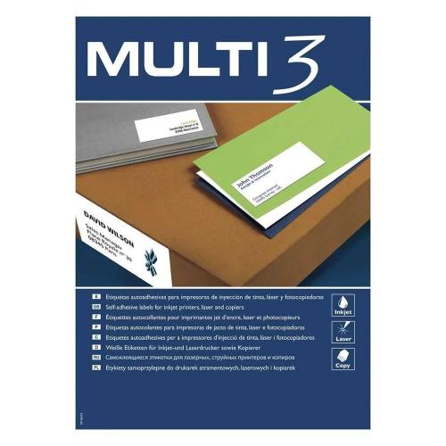 Etiquetas Adhesivas Apli Multi3 10532/ 210 X 148m.