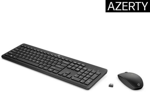 Teclado Hp Combo de Teclado e Ratón Inalámbricos Hp 230 Preto Branco Qwerty