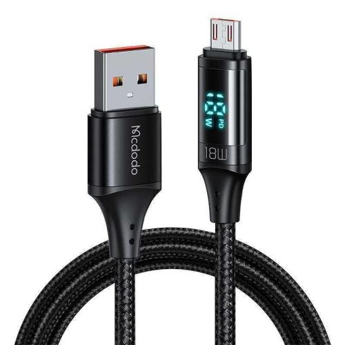 Cabo Mcdodo CA-1070 USB para Micro USB, 3A, 1,2m