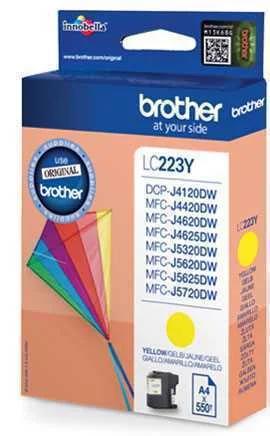 Brother Tinteiro Amarelo Lc223y