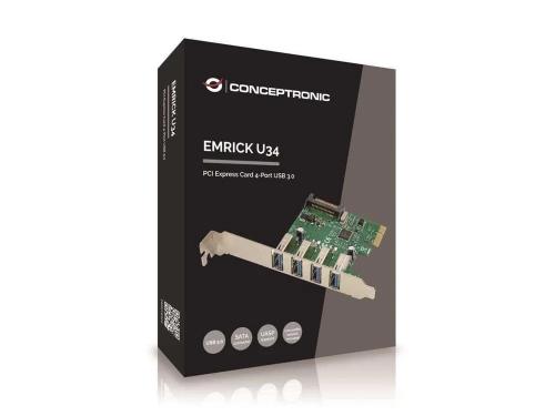 Conceptronic Pci Express Card 4-Port Usb 3.0