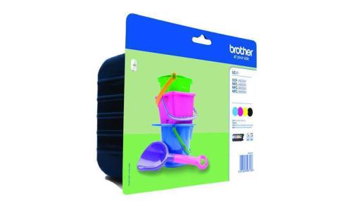 Tinteiro de Tinta Original Brother Lc-221valbp Multicolor