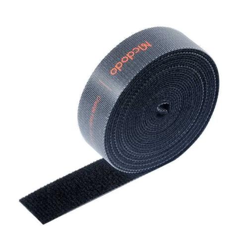 Fita de velcro organizador de cabos 3m (preto)