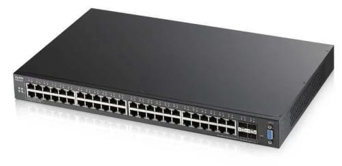 Zyxel Switch 48x Ge Xgs2210-52 + 4x10g Managed