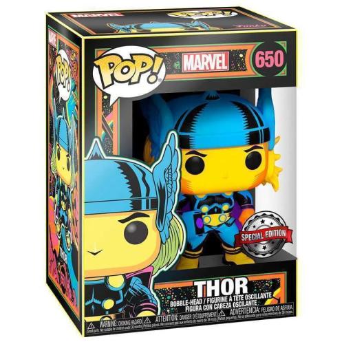 Figura Pop Marvel Thor Black Light Exclusive