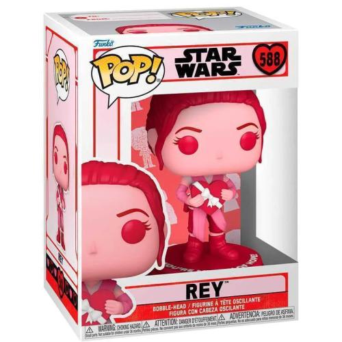 Figura Pop Star Wars Valentines Rey