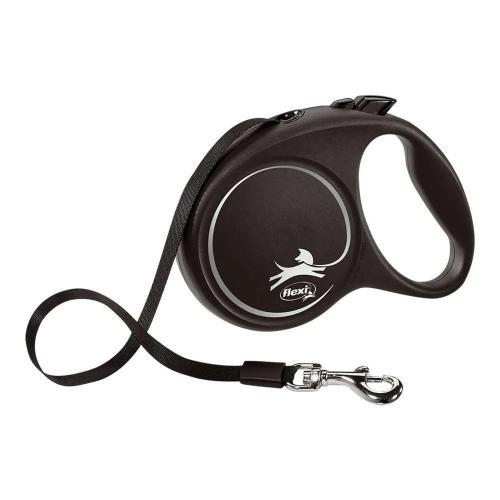 Flexi Black Design S 5 M Dog Retractable Lead