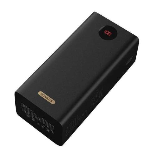 Powerbanka Romoss Pea60 60000mah, Qc + Pd, 22,5w (Cerná)