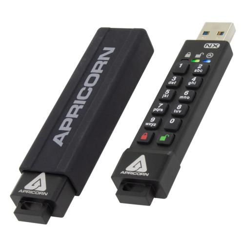 APRICORN ASK3-NX UNIDADE DE MEMÓRIA USB 128 GB US.