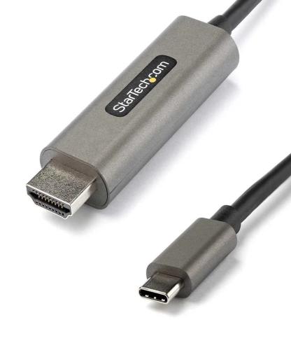 Startech.Com 9.8ft (3m) Usb C To Hdmi Cable 4k 60hz With Hdr10, Ultra Hd Usb Type-C To 4k Hdmi 2.0b