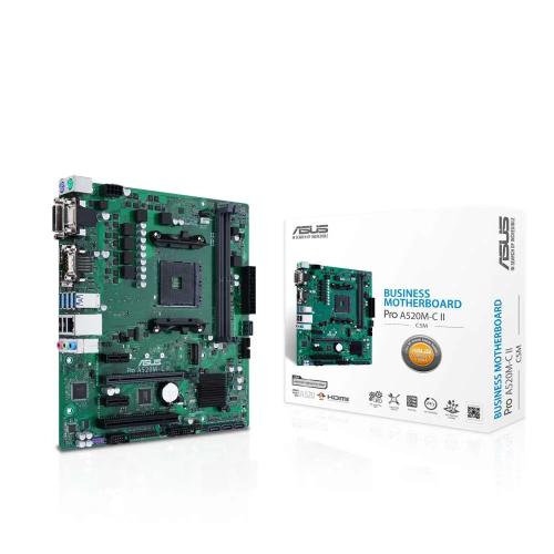 Mb Asus Pro A520m-C Ii/Csm (Amd,Am4,Ddr4,Matx)