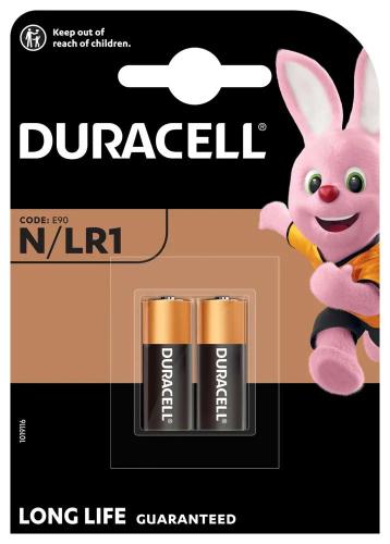Duracell - Pilha Alcalina Pluspower 1.5 V N Mn9100 Lr01 N 910a - 2 Uds.