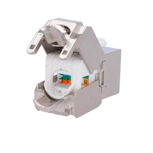 Conector para Cables Ftp - Conector Salida Rj45 - Compatible Ftp Categoría 6 - Fácil Instalación Sin