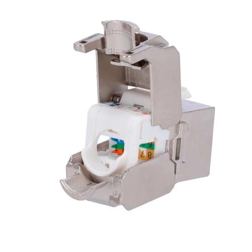 Conector para Cables Ftp - Conector Salida Rj45 - Compatible Ftp Categoría 6a - Fácil Instalación Si