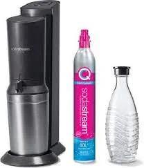 SODASTREAM CRYSTAL 3.0 METAL, AÇO INOXIDÁVEL PRETO