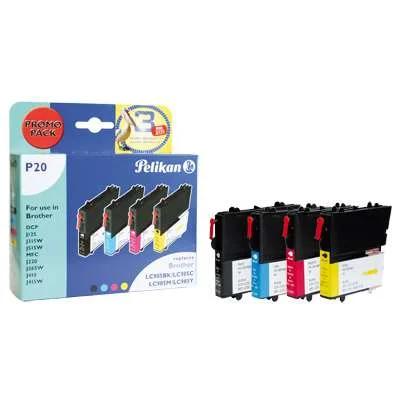 Pelikan Patrone Brother P20 Lc985 Multipack Kompatibel