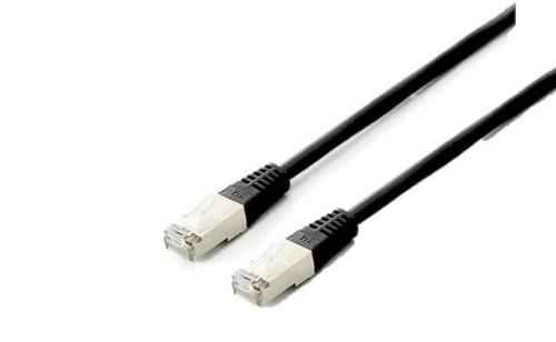 Equip Patchkabel Cat6a  S/Ftp 2xrj45  3.00m Schwarzplat.Lszh Polybeutel