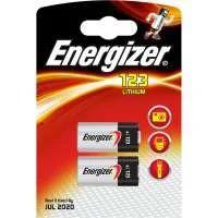 Energizer Cr123/Cr123a Bateria Descartável Lítio