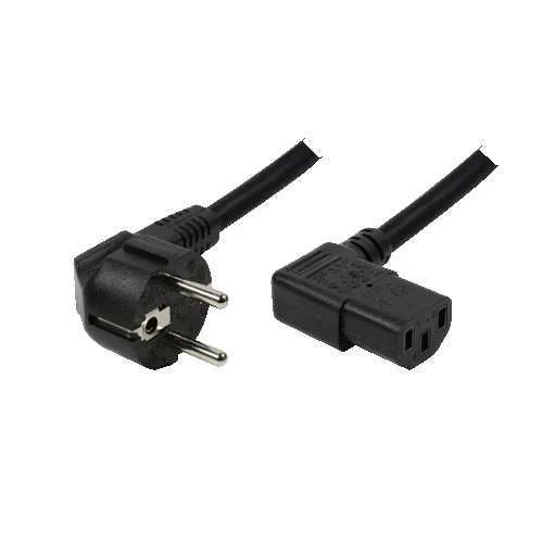 Logilink Power Cord Iec-C13 Black 2m