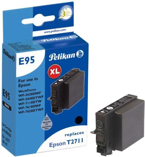 Pelikan Patrone Epson E95 T2711 Schwarz Kompatibel