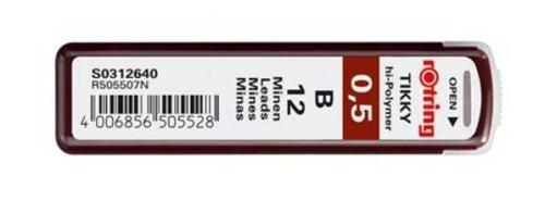 ROTRING POLYMER LEADS RECARGA DE MINAS HB