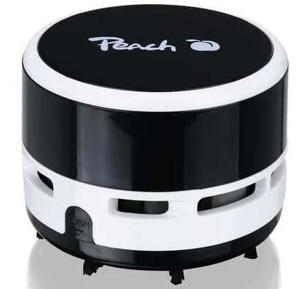 Peach Tischstaubsauger Mini Schwarz