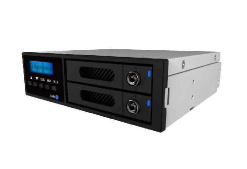 We-Ra. Raidon 2x6,3cm Sataiii/Ssd In 5,25" Ir2022