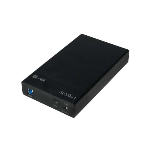 Logilink Usb 3.0 3,5" Extern. Screwless, Schwarz