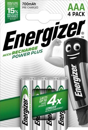 Energizer Accu Recharge Power Plus 700 AAA Bp4 Ba.