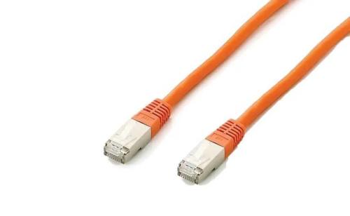 Equip Patchkabel Cat6a  S/Ftp 2xrj45  0.50m Orange Plat.Lszh Polybeutel