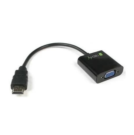 Techly Hdmi Zu Vga Konverter, Plug And Play, Hdcp Kompatibel
