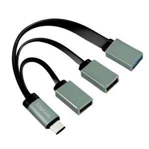 Logilink Usb 3.1 Hub 3-Port Type-C Kabel Hub