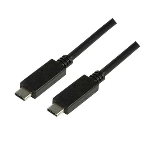 Logilink Usb 3.1 Anschlusskabel Usb-C Gen2, 0,5 M Schwarz