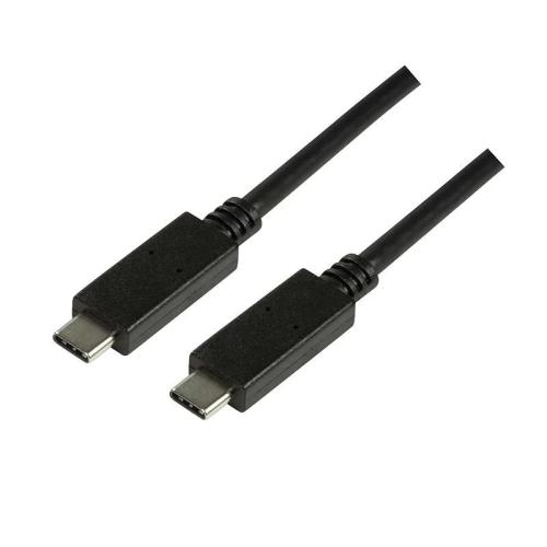 Logilink Usb 3.1 Anschlusskabel Usb-C Gen2, 1 M Schwarz