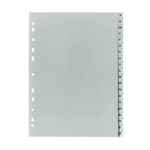 Herlitz Register 20tlg A4 Pp A-Z A4