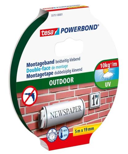 TESA POWERBOND OUTDOOR 5 M FITAS DE MONTAGEM