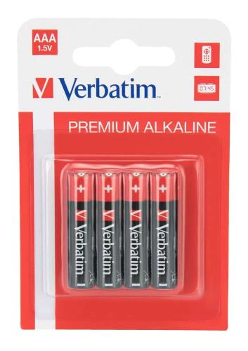 Verbatim Pilhas Alcalinas AAA Lr03 4 Unids