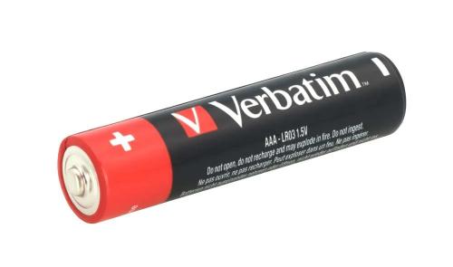 Verbatim Pilhas Alcalinas AAA Lr03 Pack 10 Unids