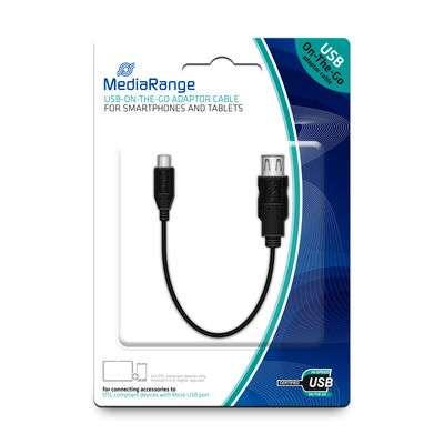 Mediarange Mrcs168 Cabo Usb 0,2 M Usb 2.0 Micro-U.