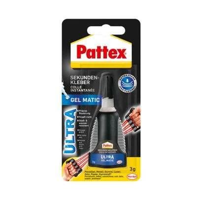 Pattex Sekundenkleber Ultra Gel, Matic, Tube Mit 3g