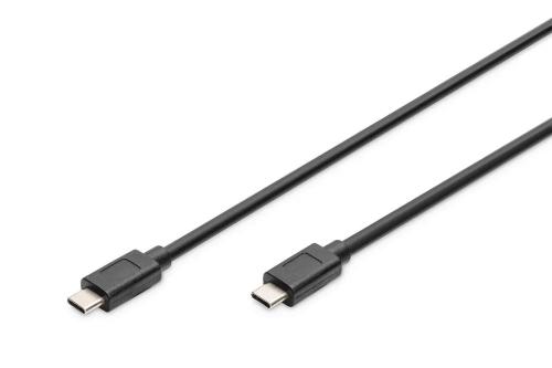 Digitus Usb Type-C Gen2 Anschlusskabel, Type-C To C, 1m, Sw