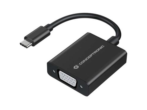 Conceptronic Adapter Usb-C -> Vga 1080p60hz 0.15m