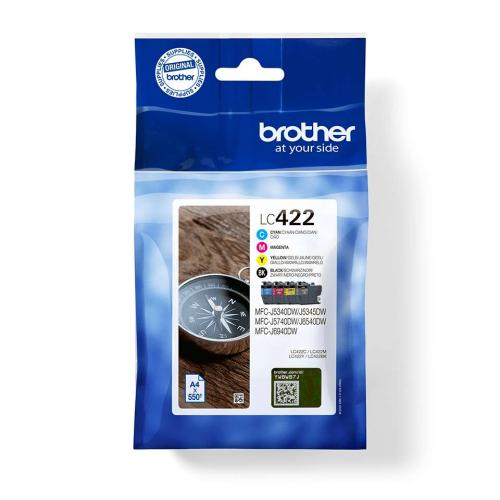 Brother Lc422valdr Tinteiro 4 Unidade(S) Original.