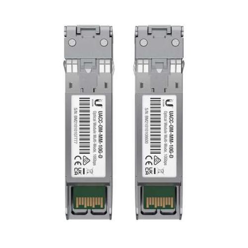 Módulo Fibra Sfp Multimodo Ubiquiti Uacc-Om-Mm-10g-D-2
