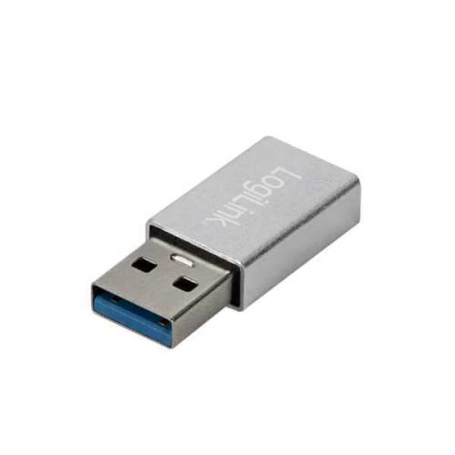 Logilink Adapter Usb 3.2 Gen1 Type-C,Usb-A/M Zu Usb-C/F,Silb